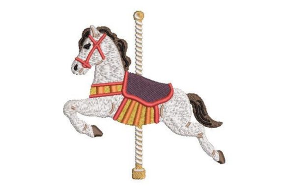 Carousel Horse Embroidery Design Review