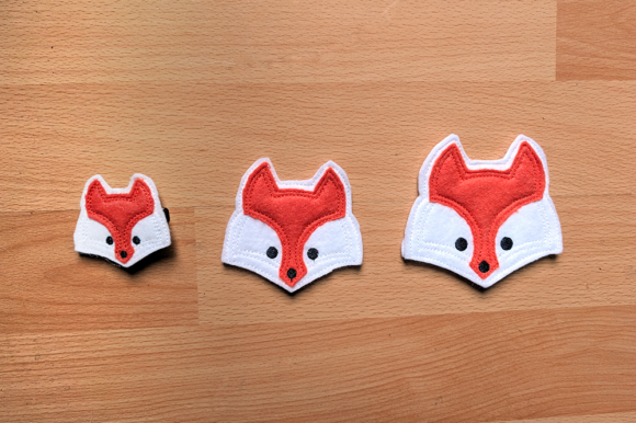 Fox Face Felt: A Cute Embroidery Design