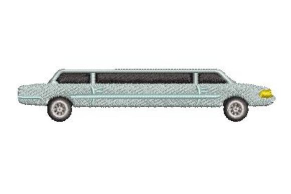 Limousine Embroidery Design