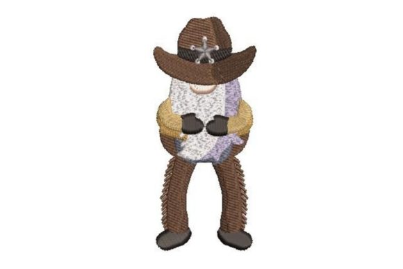 Review: Cowboy Gnome Embroidery Design