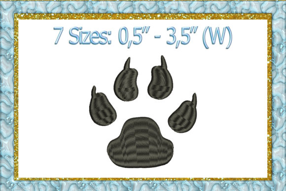 Tiger Paw Print Embroidery Review